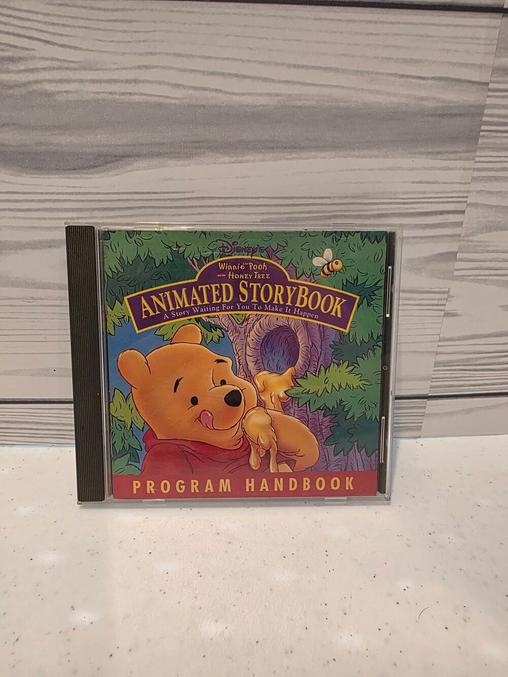 Vintage Disney Animated StoryBook Winnie The Pooh Honey Tree PC CD-ROM Game